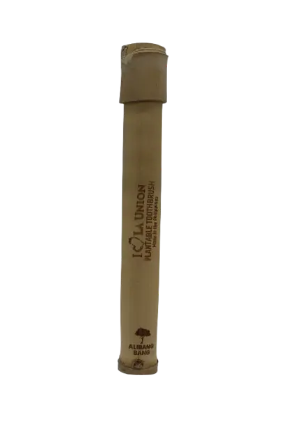 Plantable Toothbrush in Bamboo Casing-Alibangbang Seed 1pc.