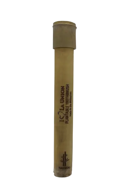 Plantable Toothbrush in Bamboo Casing-Bamboo Seed 1pc.